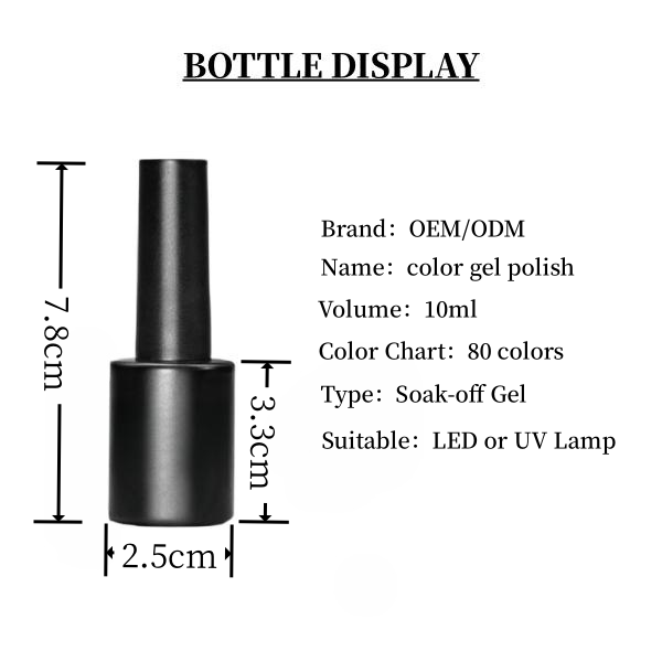 New Bottles Colors Gel Polish Bulk