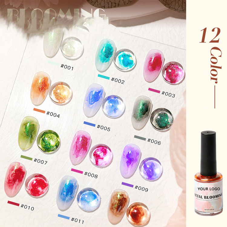 Watercolor Spreading Effect Blooming Gel