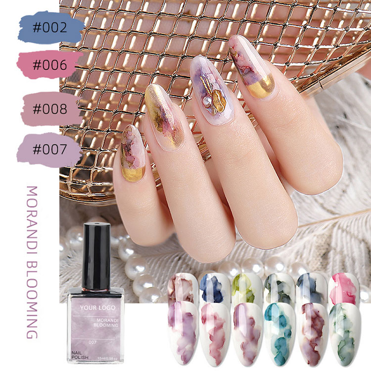 Marble Varnish Blooming Gel