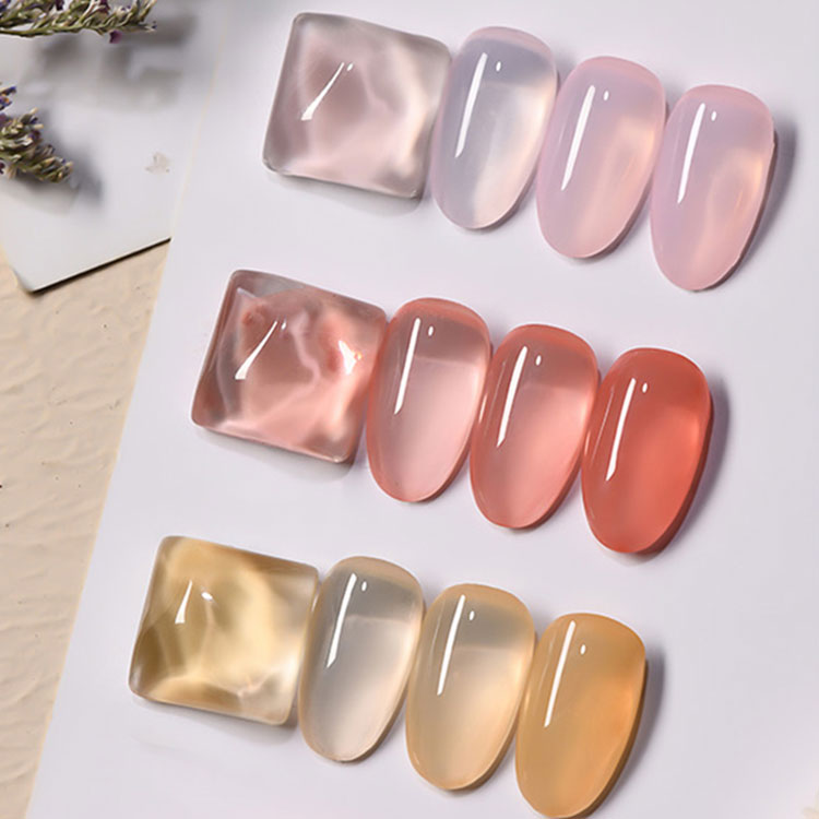 Three Layer Different Effect Ice Jelly Gel Polish
