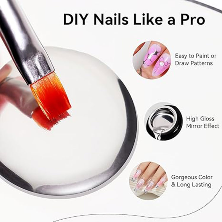 Mirror Metal Painting Gel