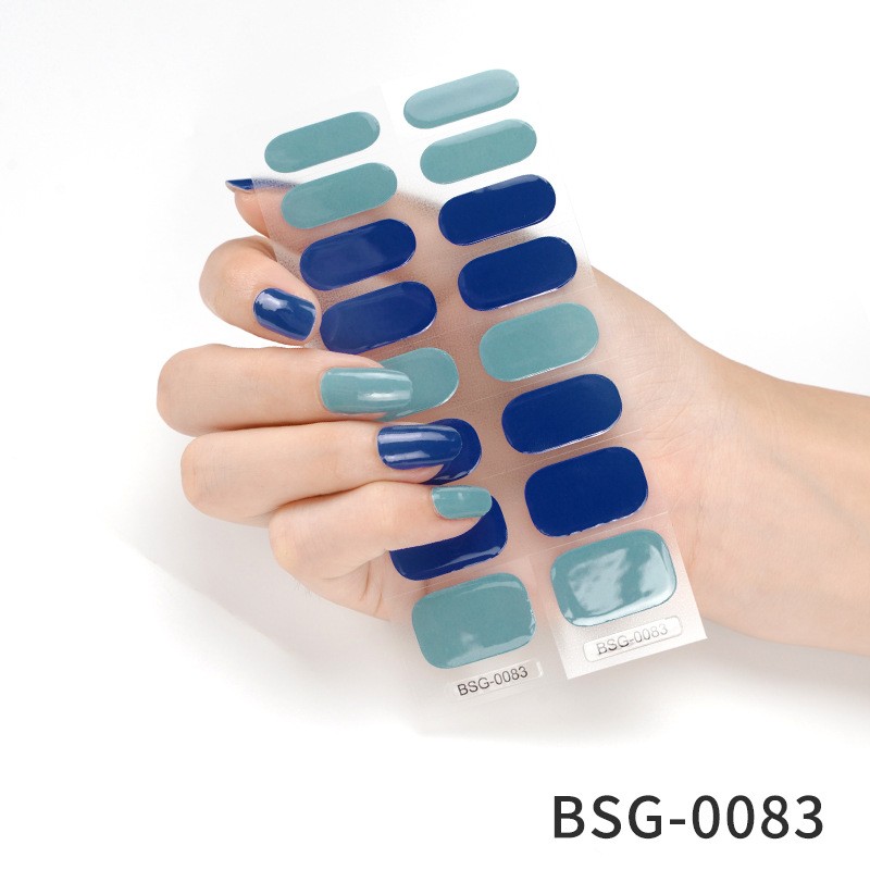 Semicured Nail Wrap