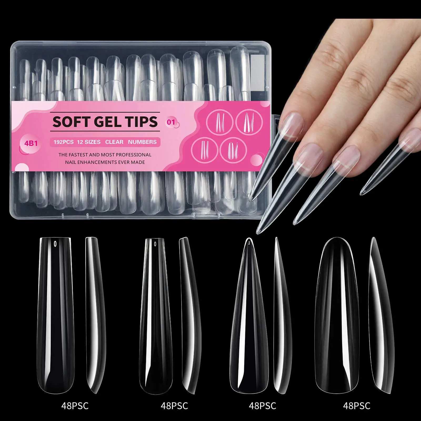 What are No trace nail tips?