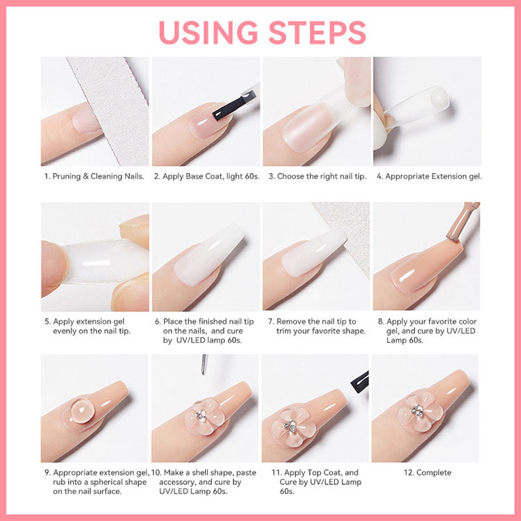 Non-stick Hand Extension Gel