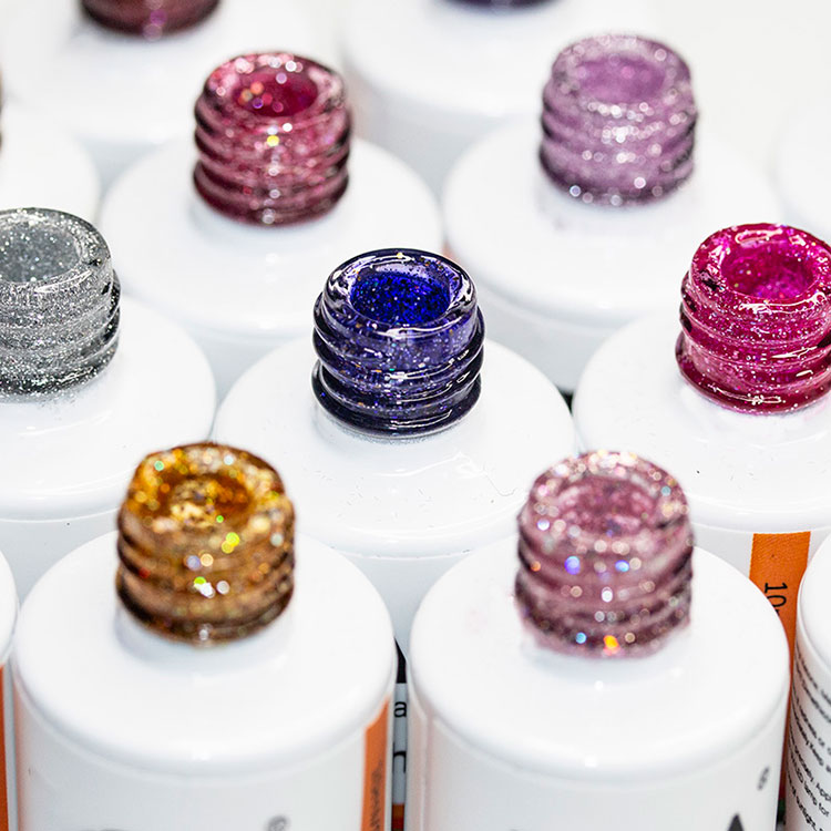 Low Smell Glitter Gel Polish