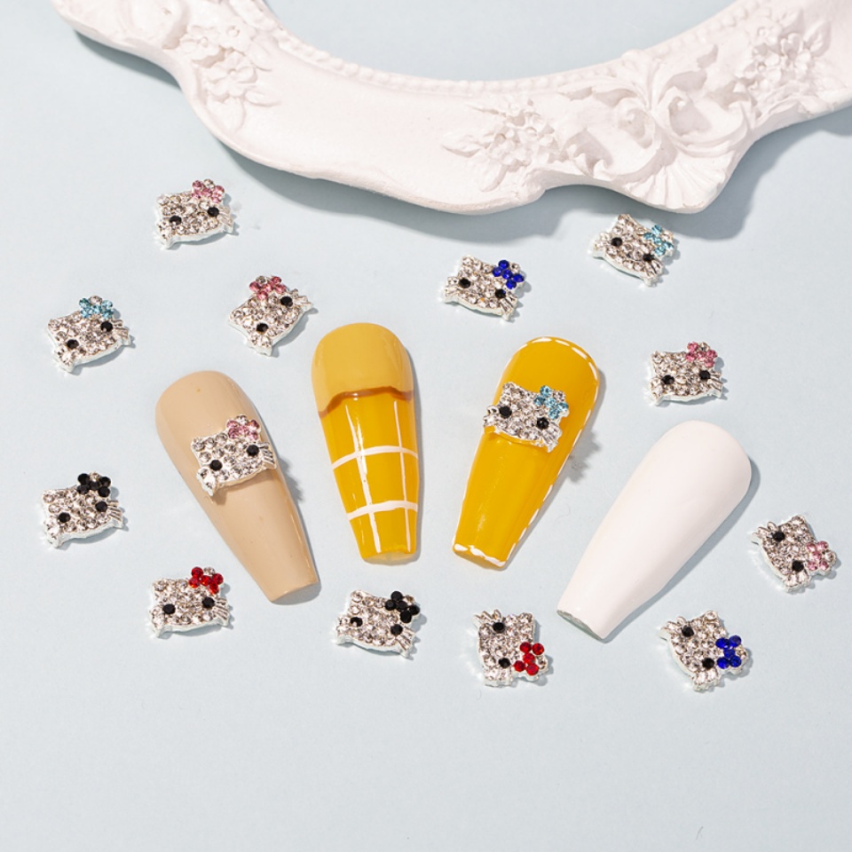 hello kitty nail charms