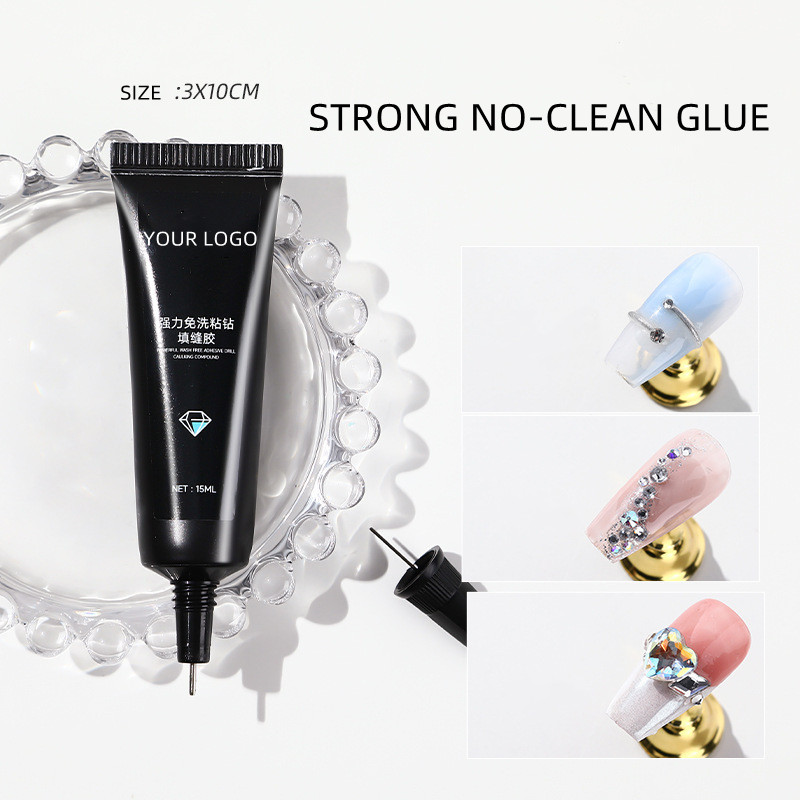 nail rhinestone gem gel