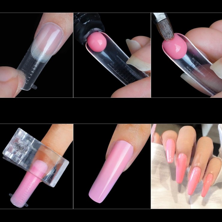 Acrylic Nail Art Mold Artificial Nail Tips