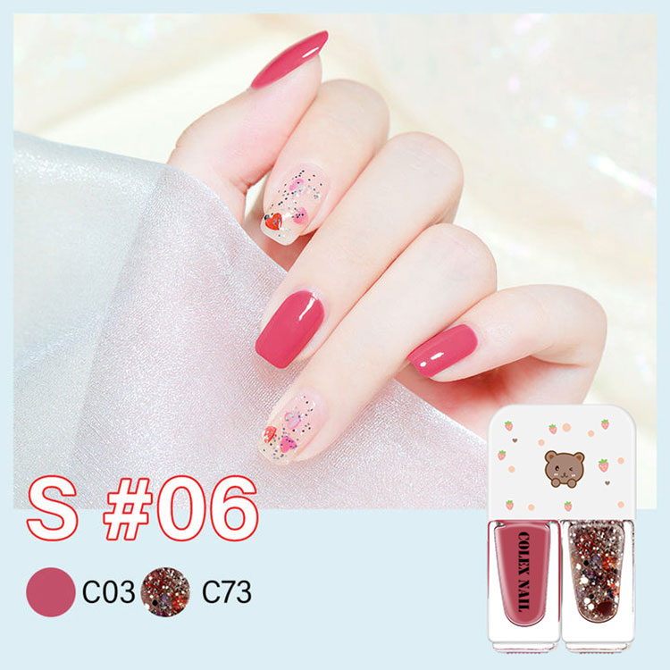 Permeable Organic Water-based Nail Polish
