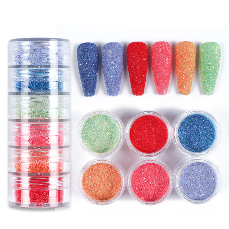 Sugar Powder Nail Glitter Kit