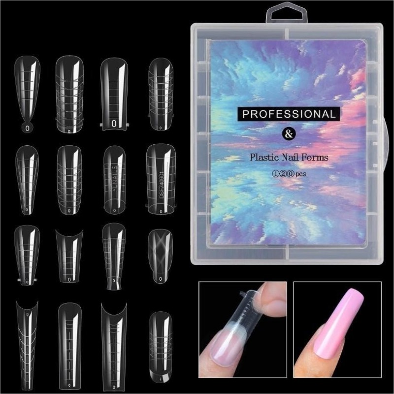 Acrylic Nail Art Mold Artificial Nail Tips