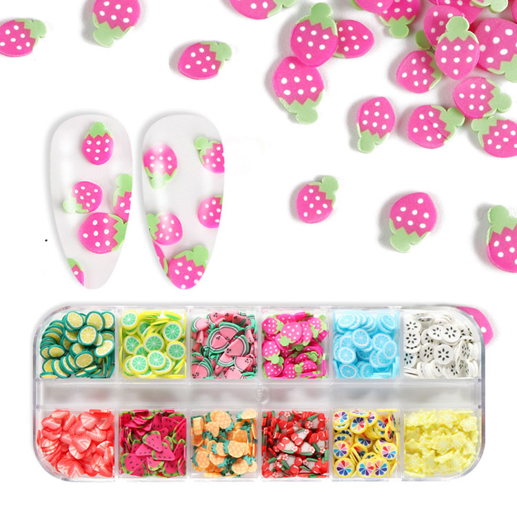 Nail Art Fruit Slices