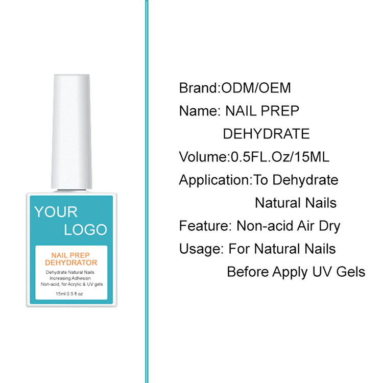 Nail Dehydrator and acid-free Nail Primer
