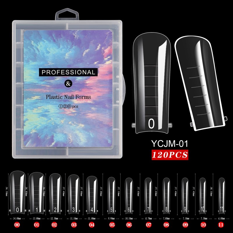 Acrylic Nail Art Mold Artificial Nail Tips