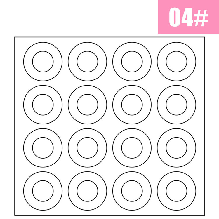 Europe French Nail Sticker White False Nail Art Decal Tips