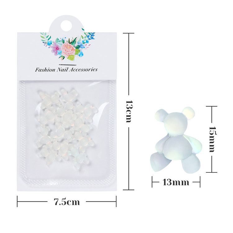Cute Bear Nail Jewels For Nail Art