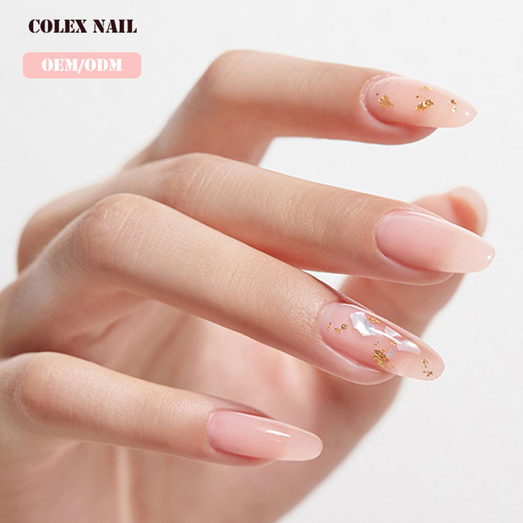 Liquid Gel Nail White Extension LOGO