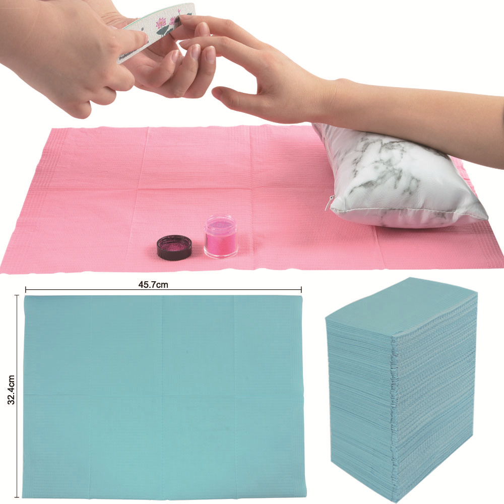Waterproof Nail Tips Art Table Towels