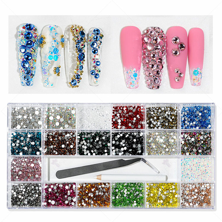 3D Nail Diamonds