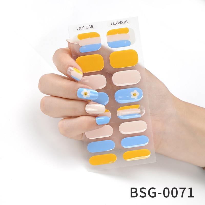 Semi Cured Gel Nail Strips