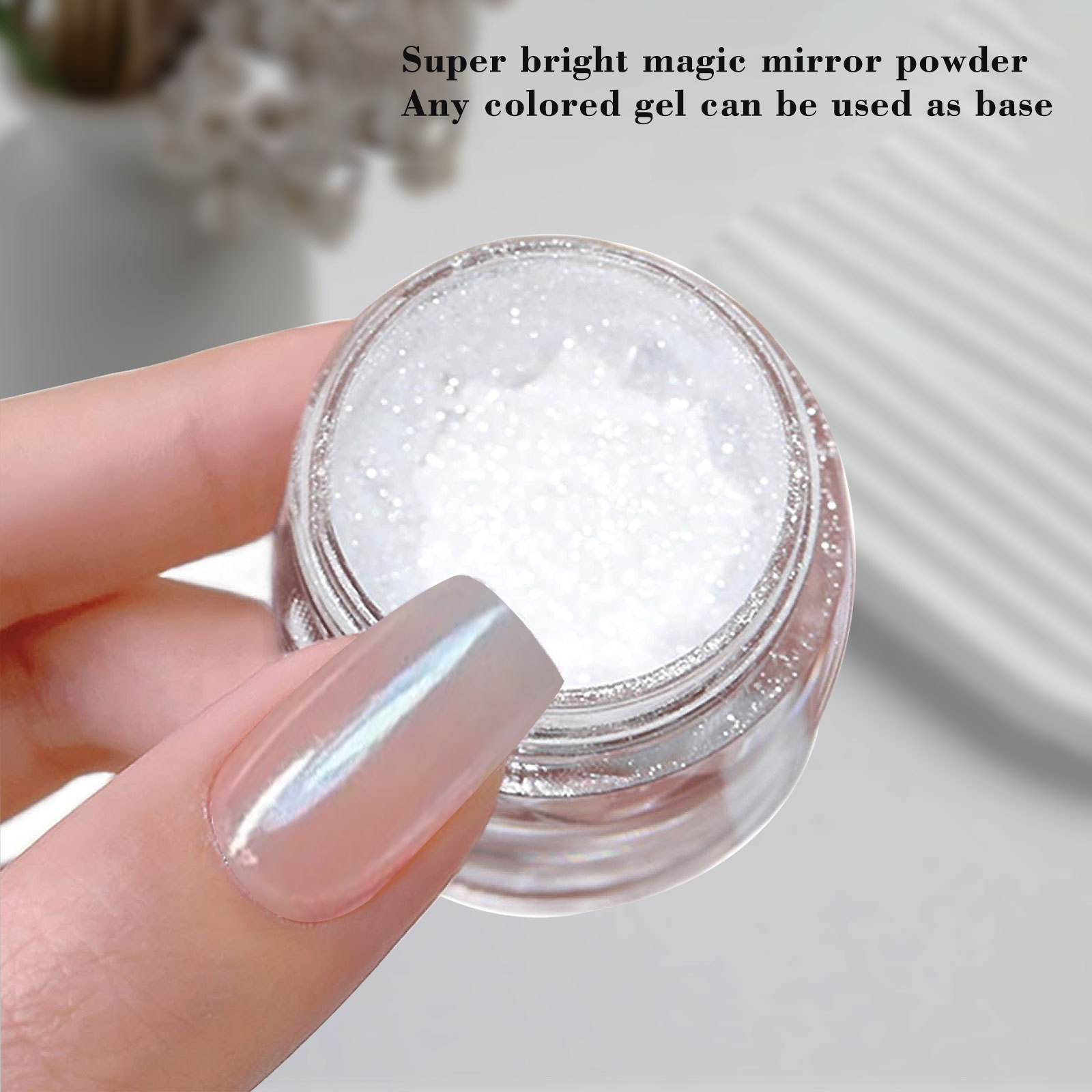 Super bright magic mirror powder