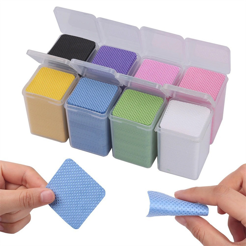 Colorful Lint Free Nail Wipes