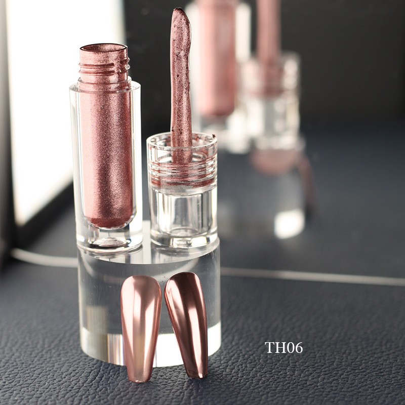 Metallic Nail Painting Liquid Mirror Nail Powder