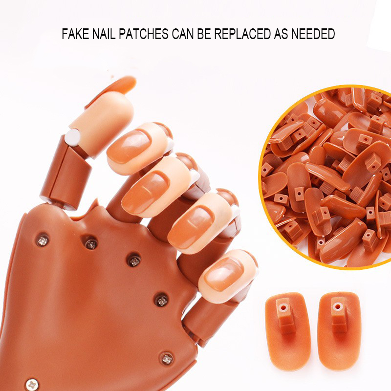 Nail Trainning Practice Hand
