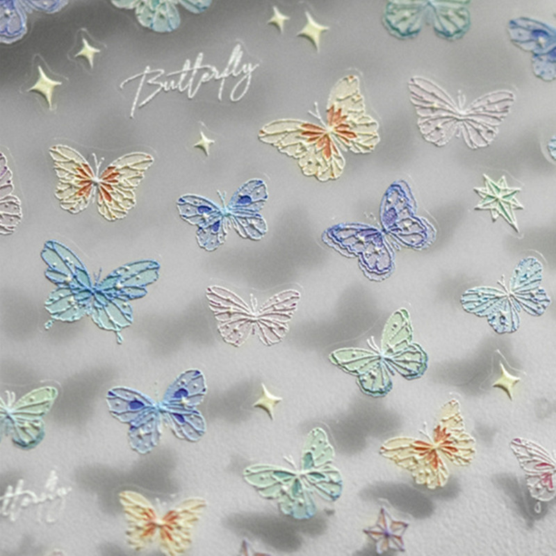 Cartoon Self-Adhesive Nail Stickers