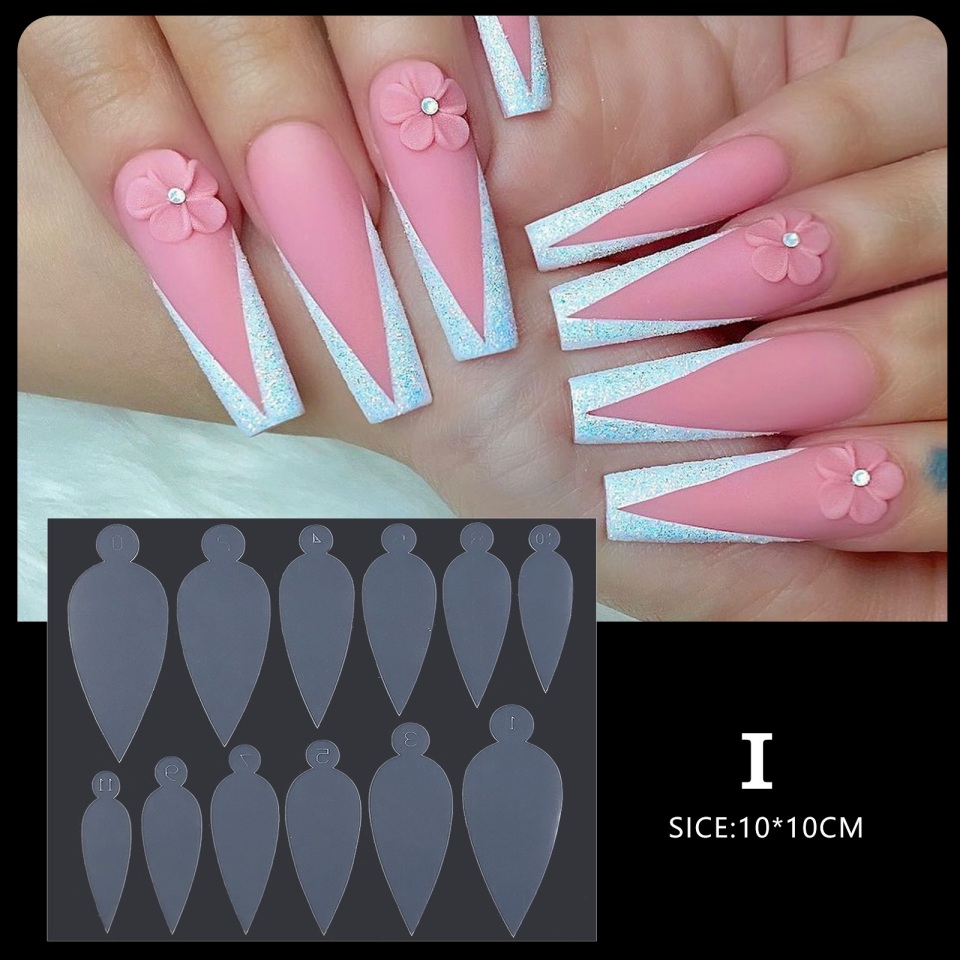 paperless extension gel nail mold