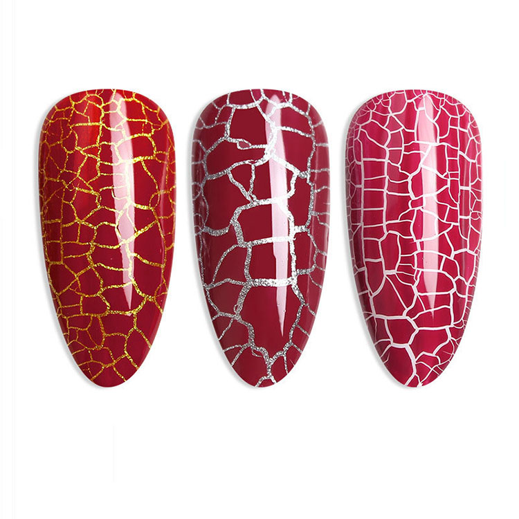 Thick Coating Crack Gel Polish
