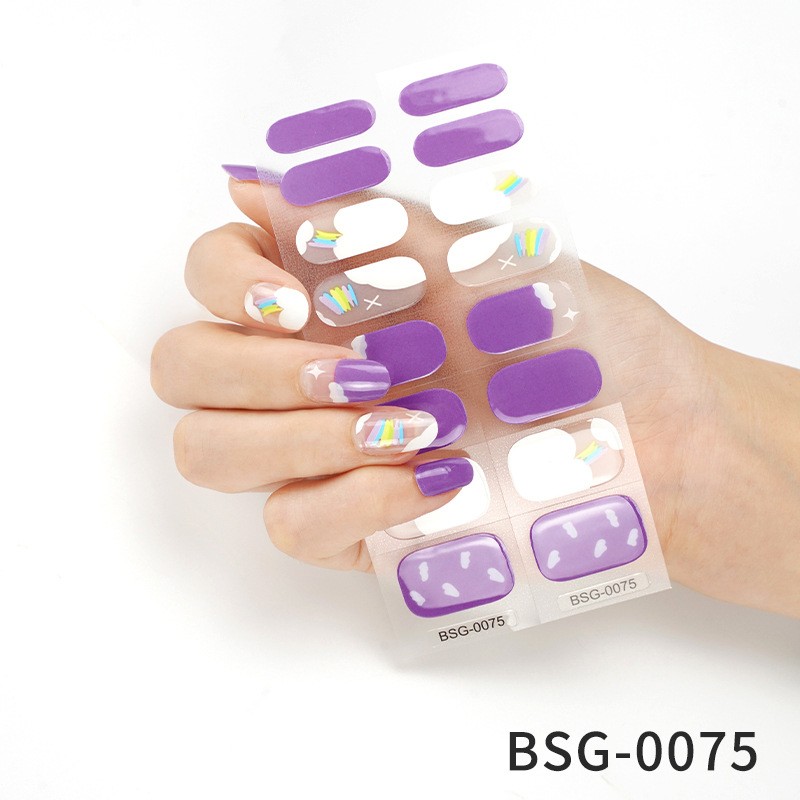 Semi Cured Gel Nail Strips