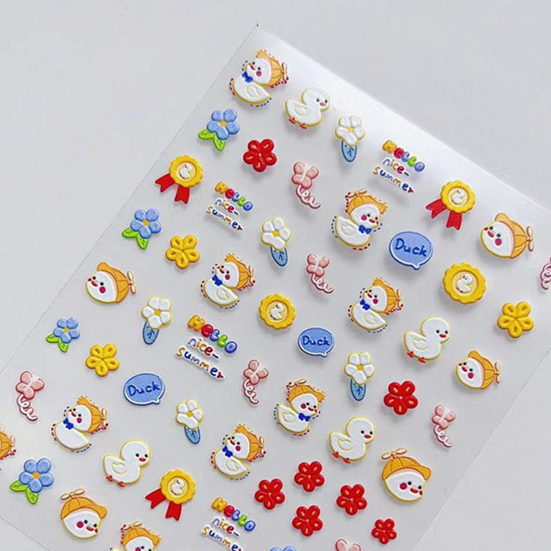 Cartoon Self-Adhesive Nail Stickers
