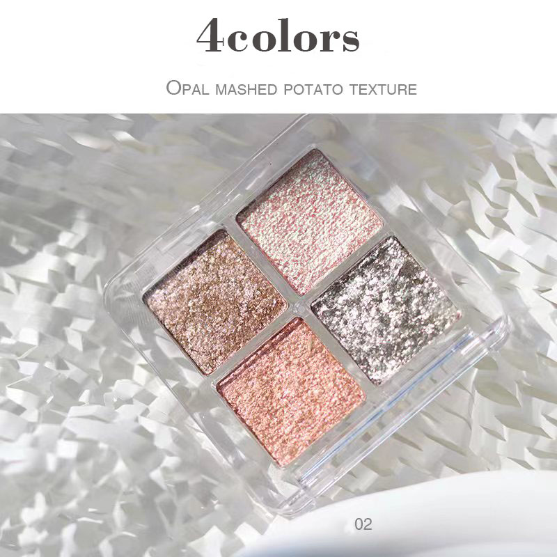New 9 In 1 Colors Nail Art Opal Mashed Powder Aurora Effect Pigment