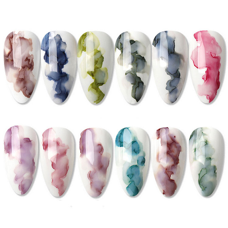Marble Varnish Blooming Gel