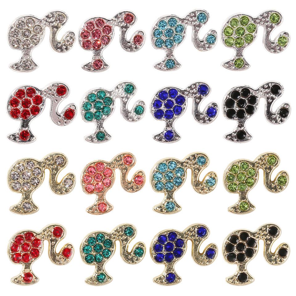 Kawaii Metal Nail Charm