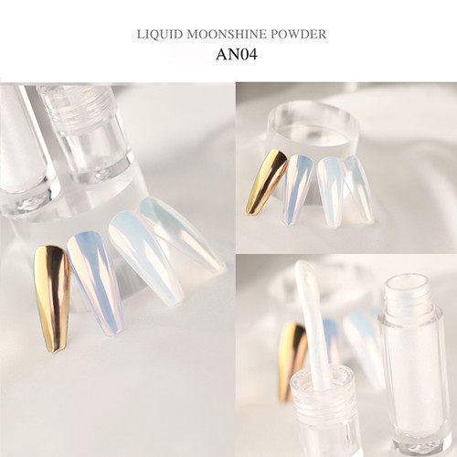 Moonlight Liquid Mirror Magic Nail Powder