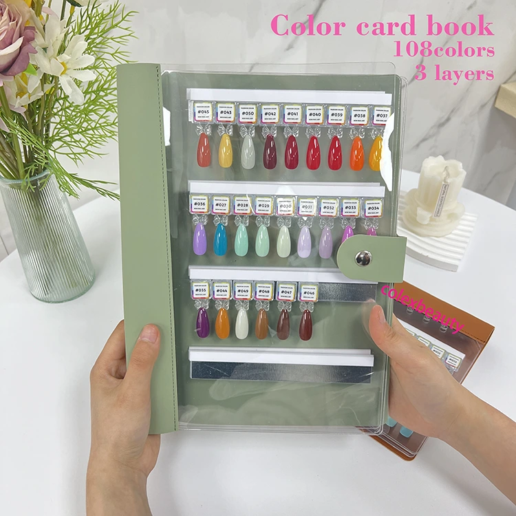 Nail Polish Color Card