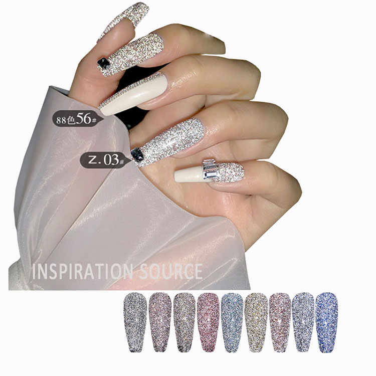 Glitter Color Changed Disco Gel Polish