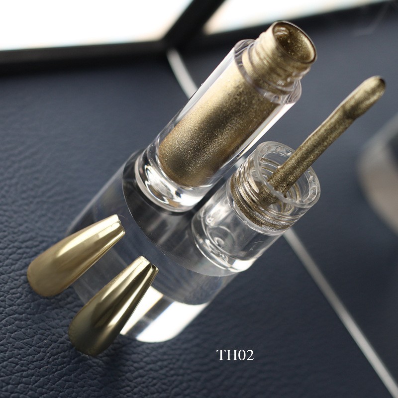 Metallic Nail Painting Liquid Mirror Nail Powder