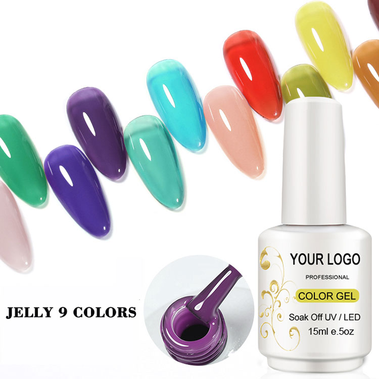 Three Layer Different Effect Ice Jelly Gel Polish
