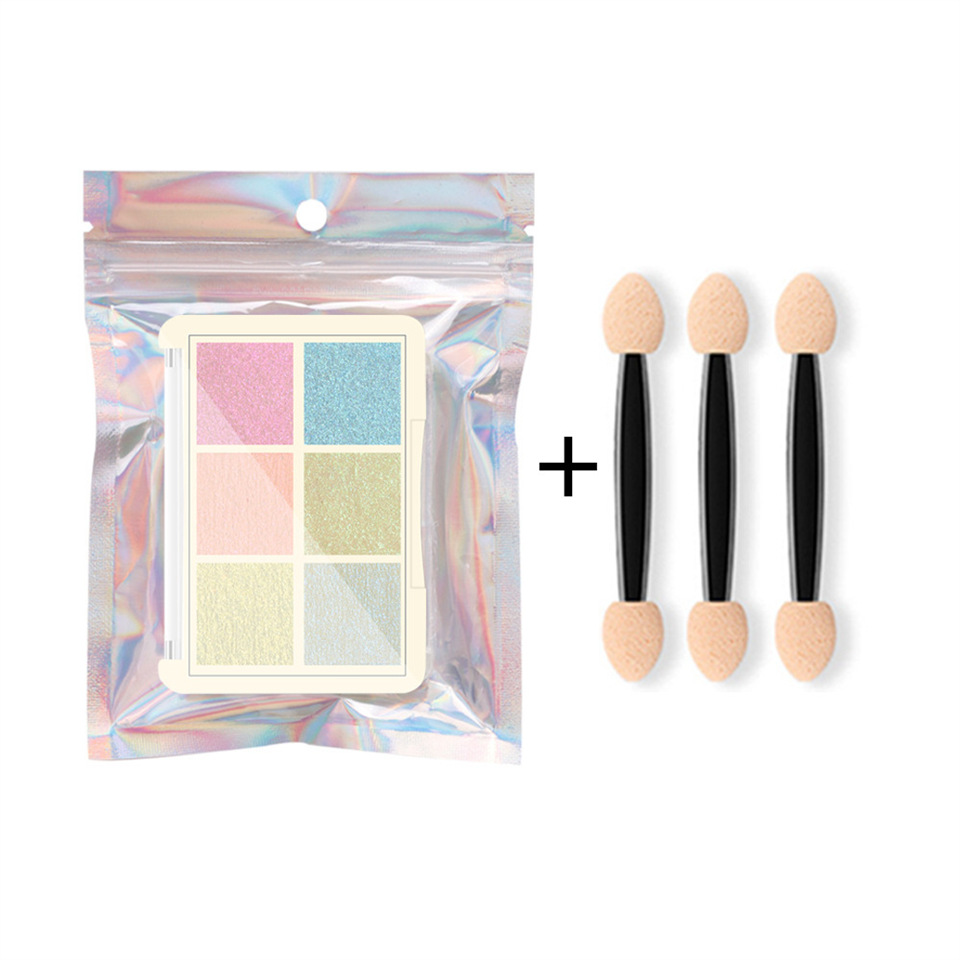 6 in 1 Solid Chrome Nail Powder Set