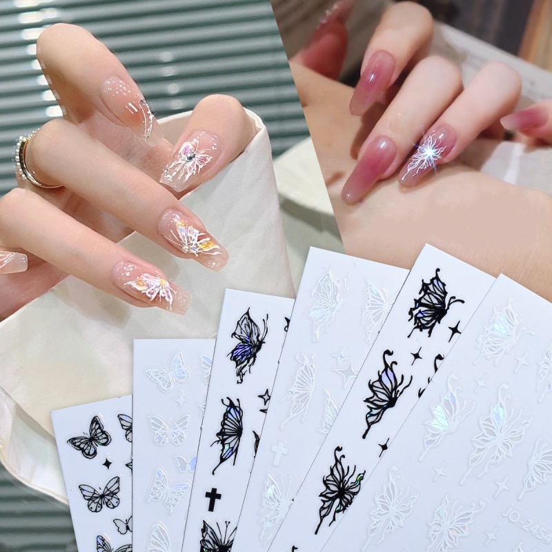 Butterfly Nail Art Stickers