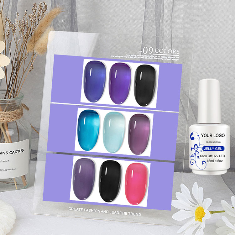 90 Colors Ice Jelly Gel Polish