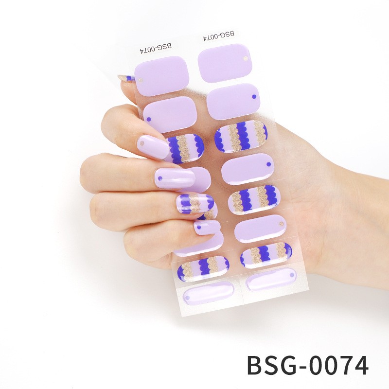 Semi Cured Gel Nail Strips