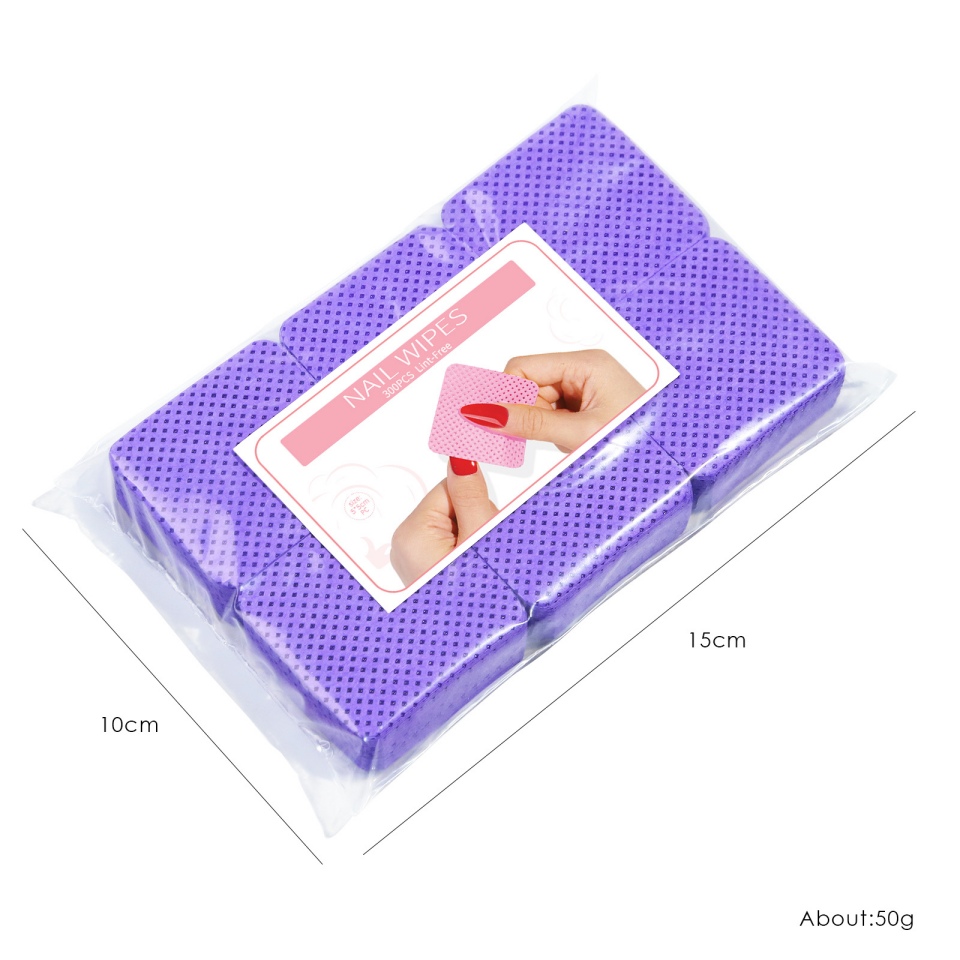 Lint Free Nail Lash Wipes