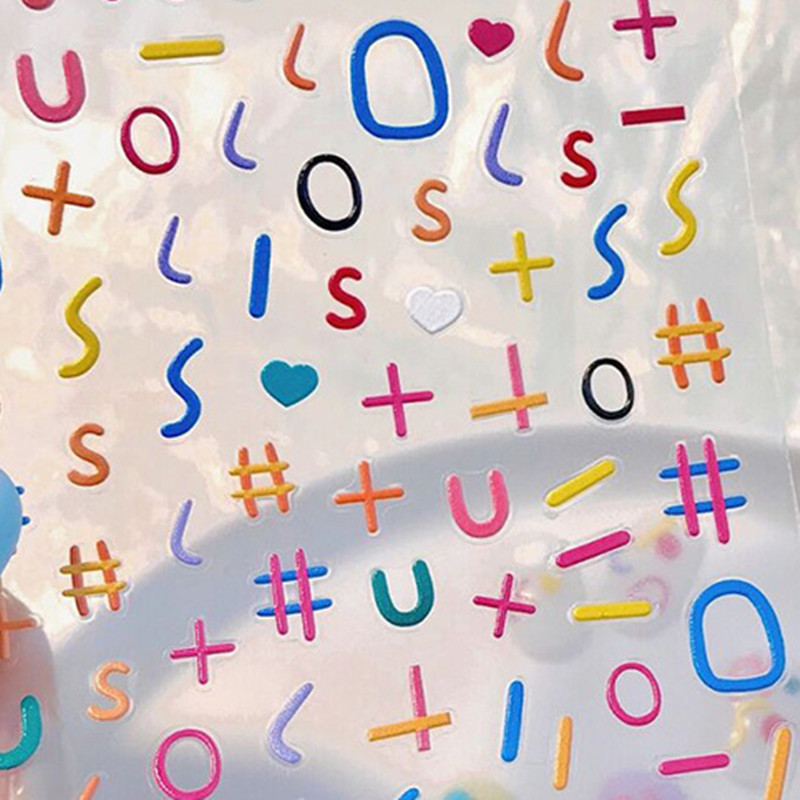Cartoon Self-Adhesive Nail Stickers