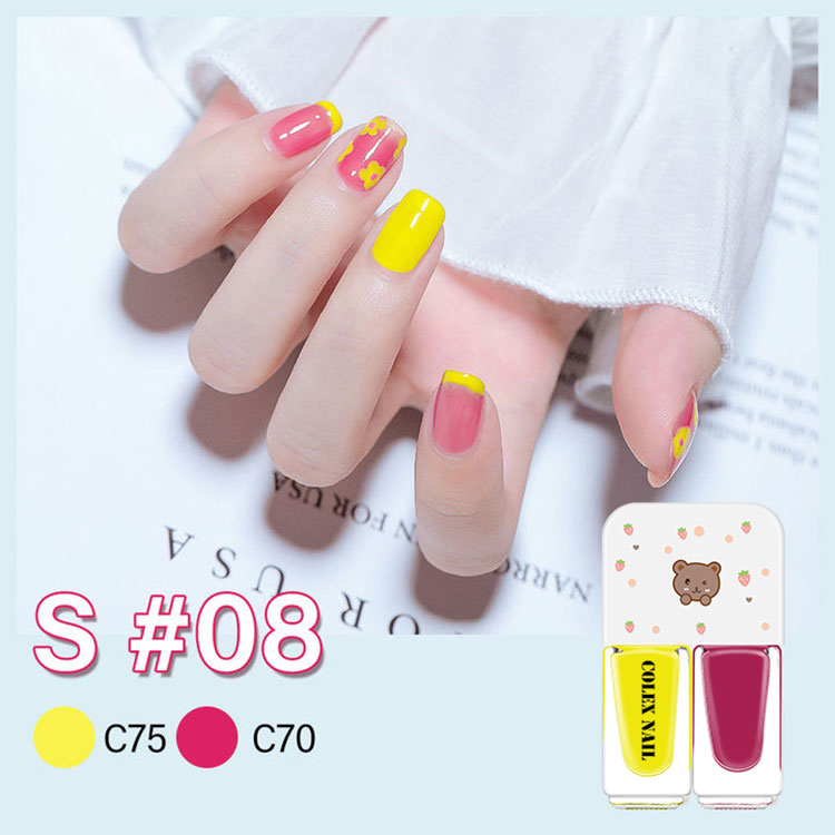 Permeable Organic Water-based Nail Polish