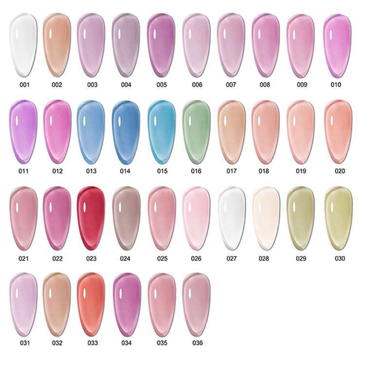 36 Colors Ice Jelly Gel Polish