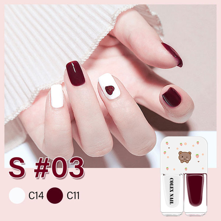 Permeable Organic Water-based Nail Polish